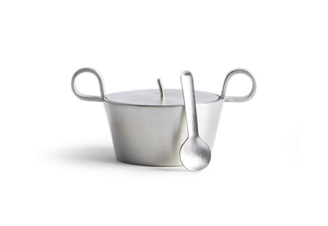 Sugar Pot with Spoon (OUT OF STOCK)