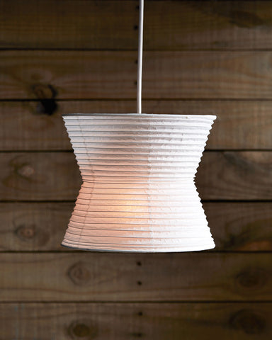 Washi Paper Pendant Lamp Shade - Curve