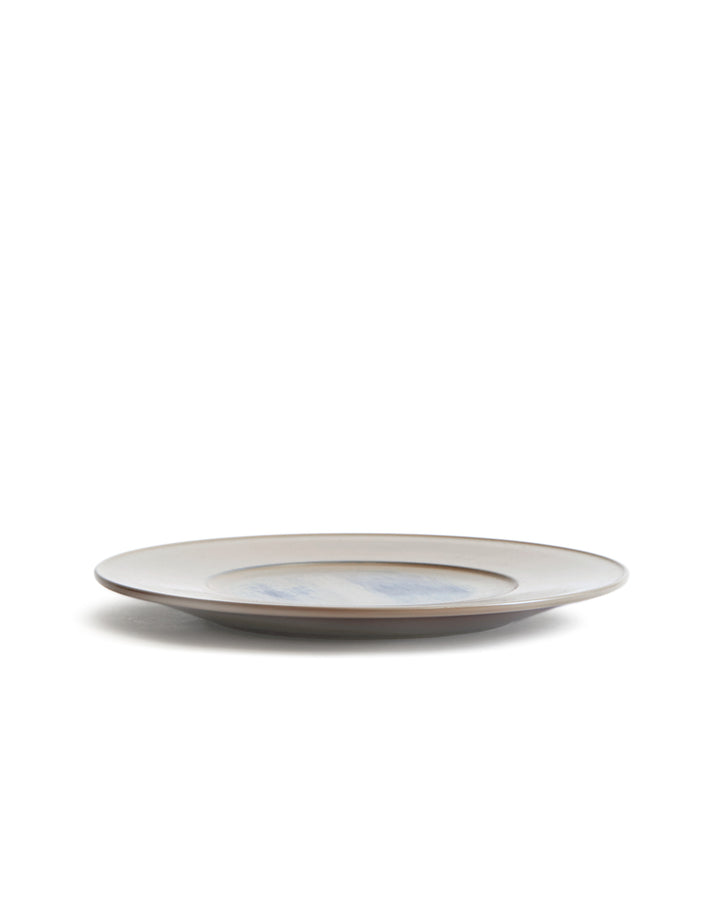 White Urushi Rimmed Plate (OUT OF STOCK)