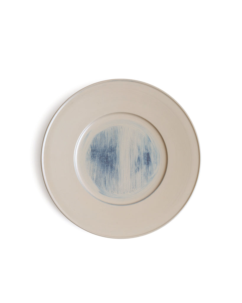White Urushi Rimmed Plate (OUT OF STOCK)