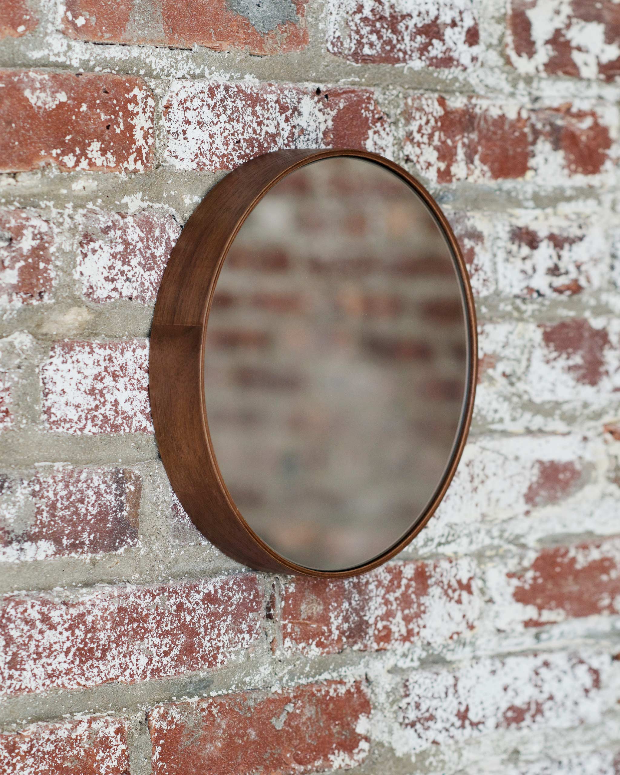 Walnut Wood Mirror