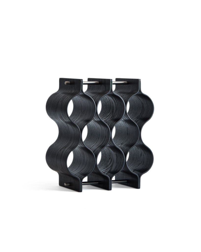Wood Wine Rack - Black Ash – Nalata Nalata