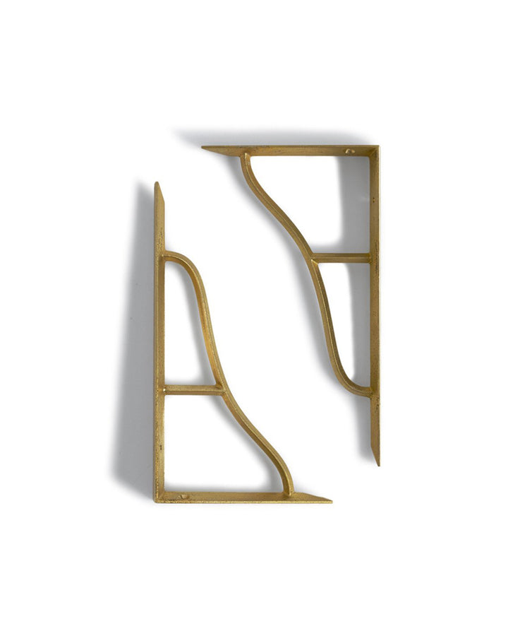 Brass Shelf Brackets