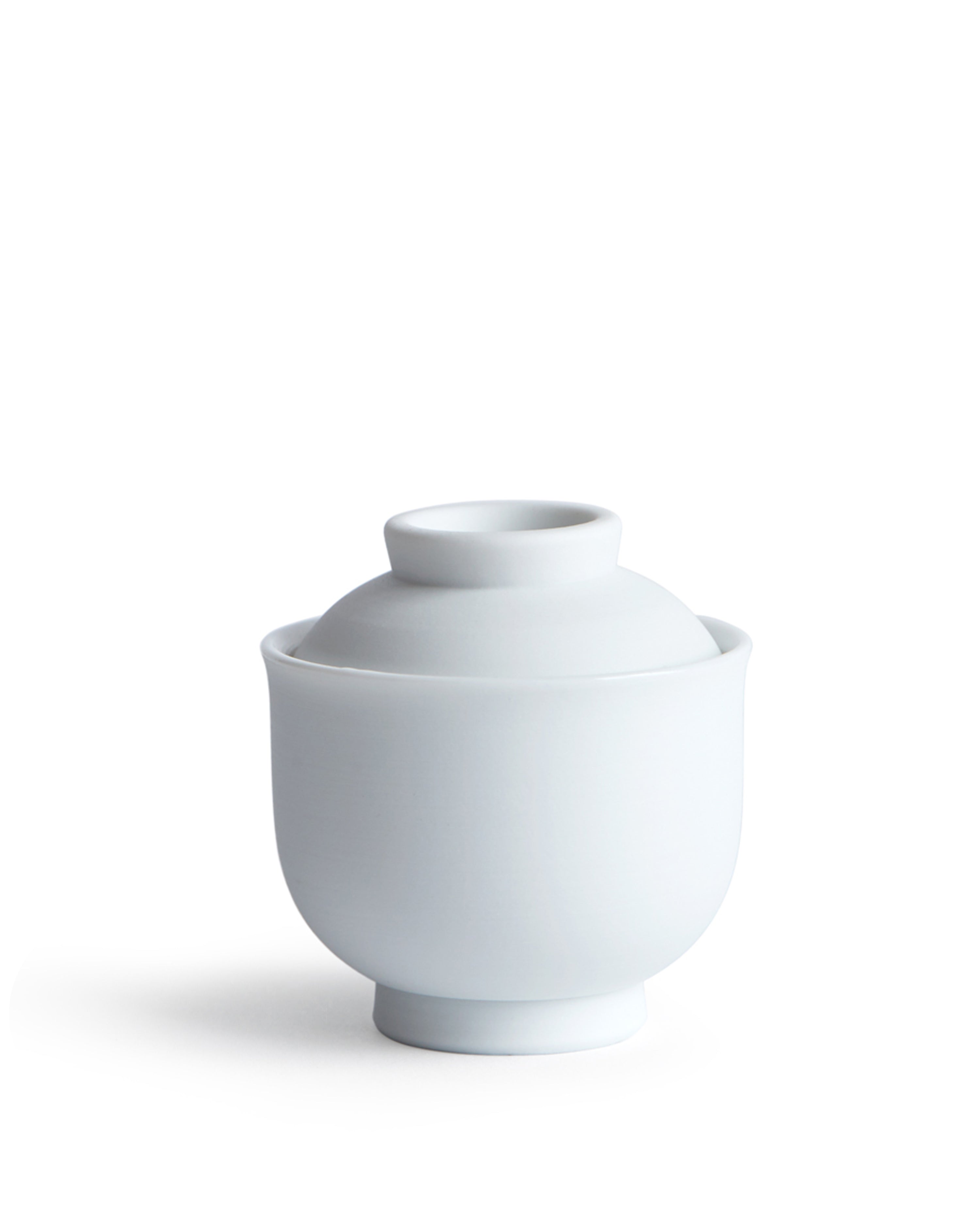 Mini Lidded Container - White