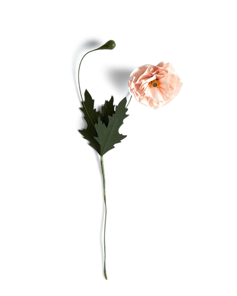 Paper Flower - Pink Poppy (OUT OF STOCK)