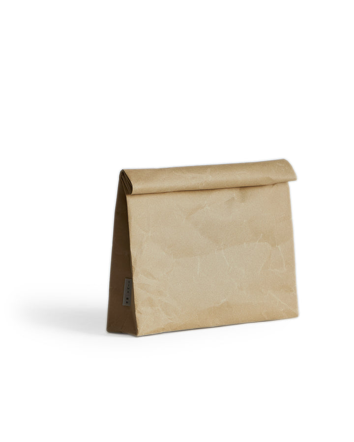 Siwa Brown Clutch Bag - Wide