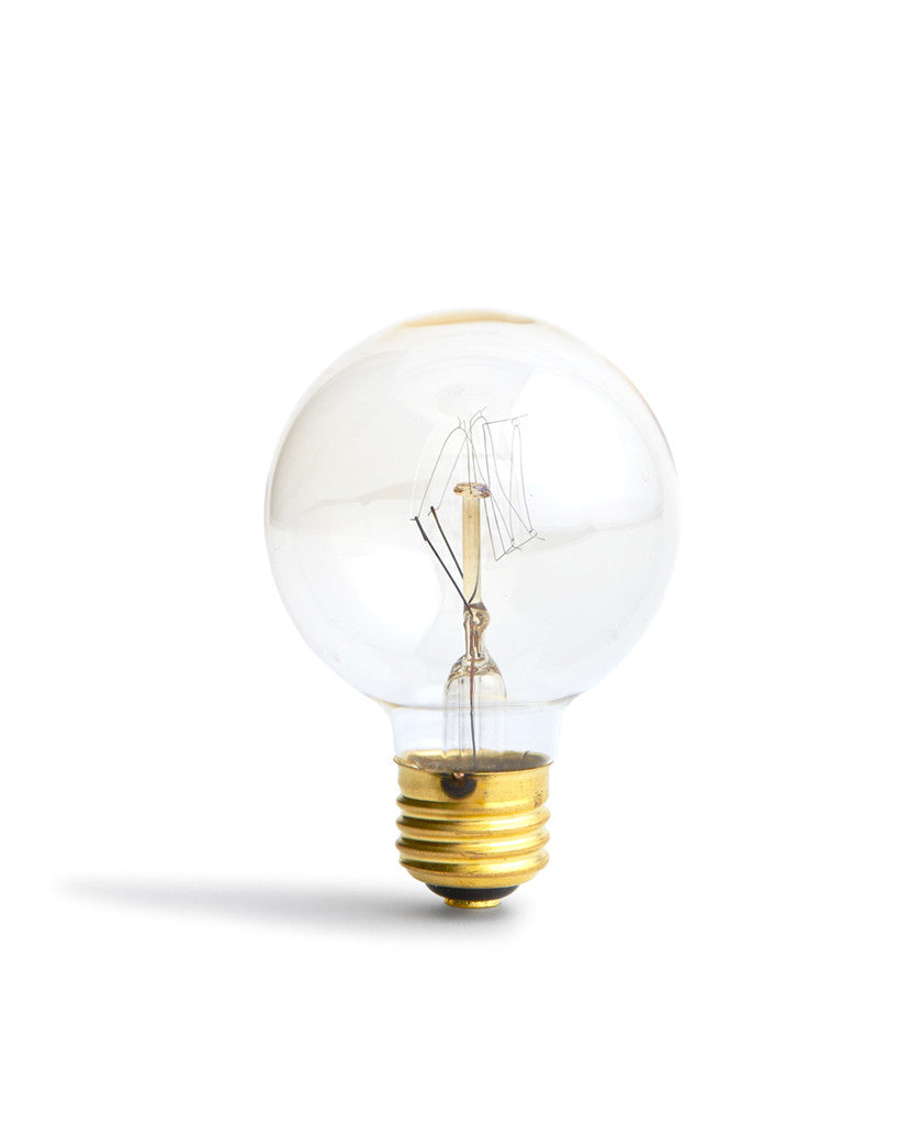 Tungsten Filament Light Bulb - Globe 'F-70'
