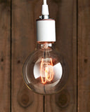 Carbon Filament Light Bulb - Globe 'K-95'