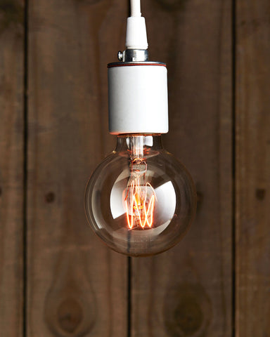 Tungsten Filament Light Bulb - Globe 'F-70'