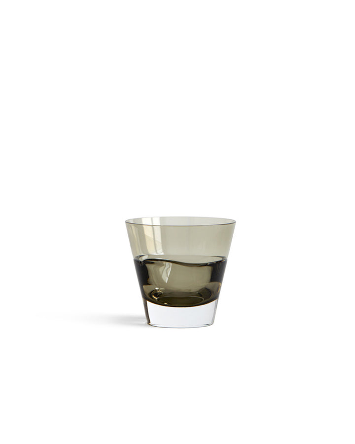Duo Old Fashion Glass - 'Carbon'