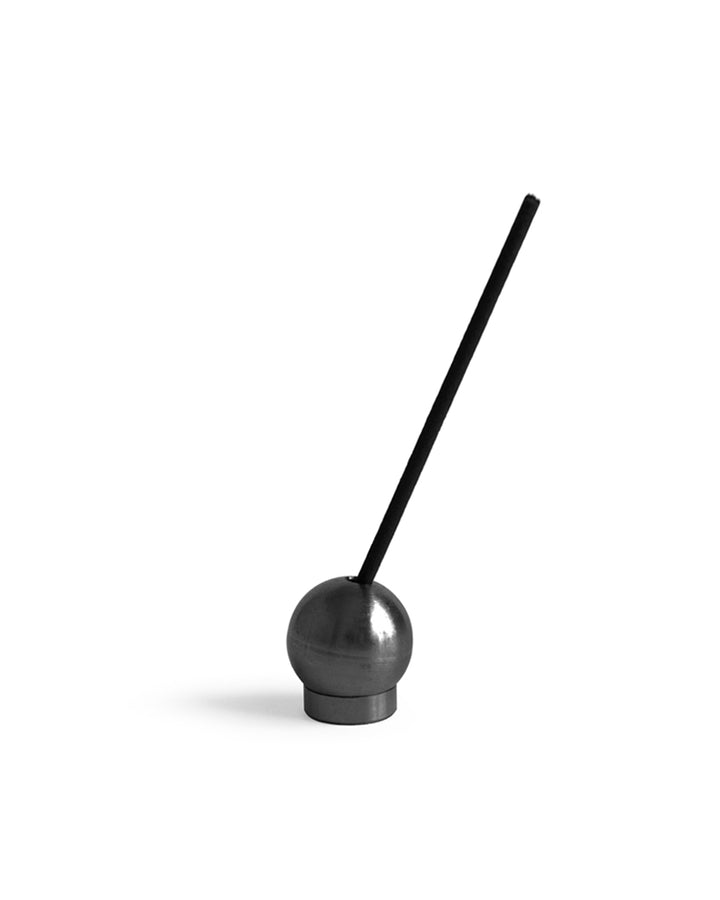 Brass Ball Incense Holder - Blackened