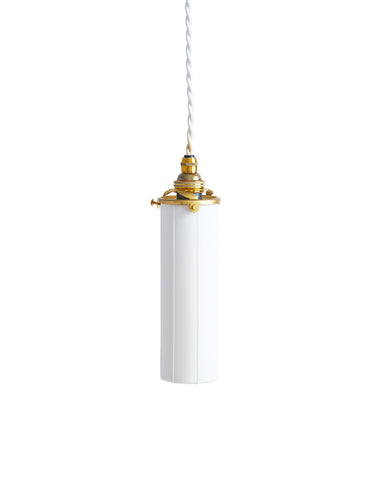 Porcelain Pendant - Fine Line Rod S - Open