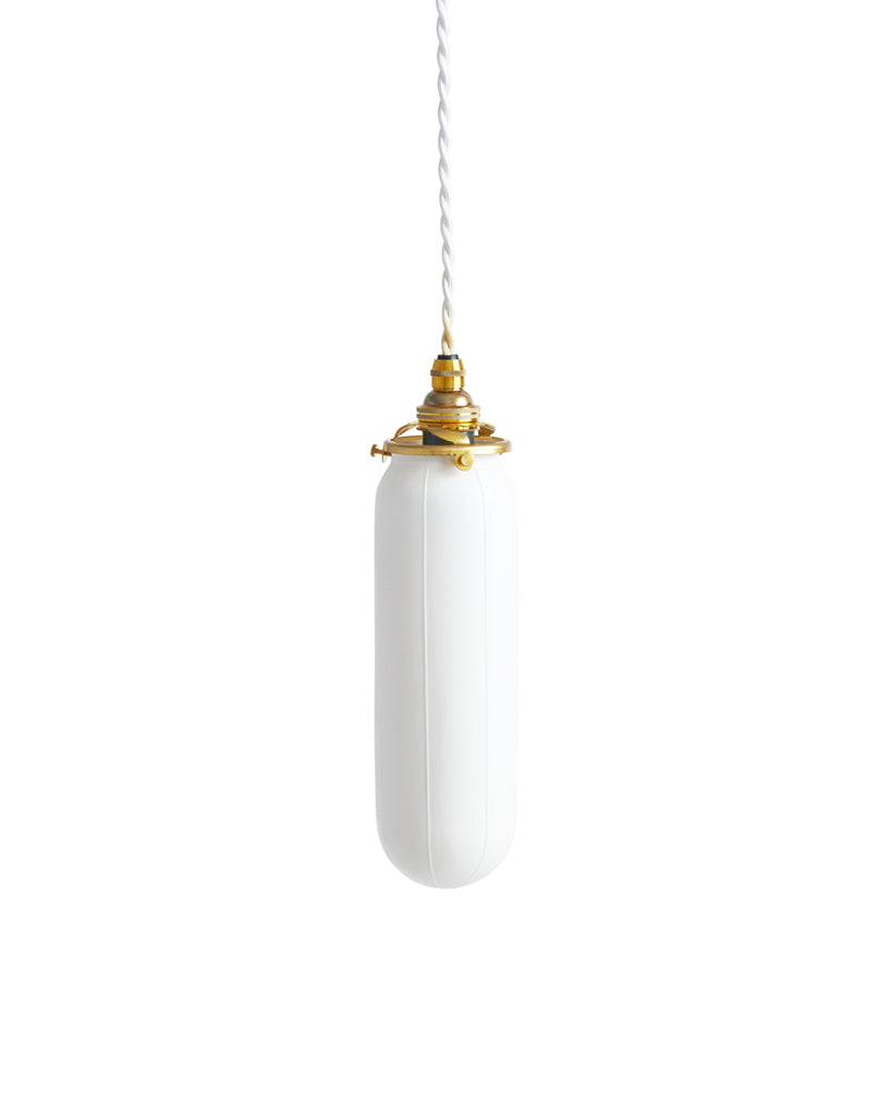 Porcelain Pendant - Fine Line Slim