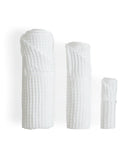 Air Waffle Towels - White