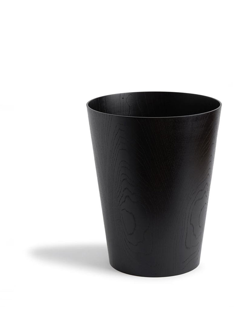 Paper Waste Basket - Black Ash