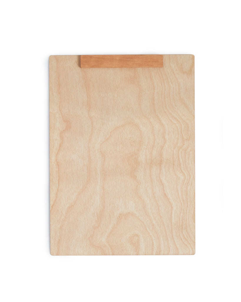 Wood Clipboard - White Cherry