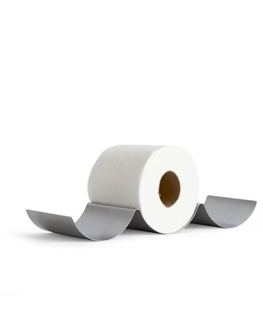 Stainless Steel Toilet Paper Tray - Triple